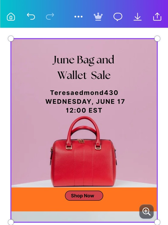 Handbags - June 17- Bag/Wallet Sale
